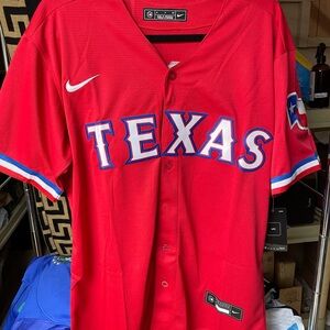 Nike Mens Texas Rangers Jersey